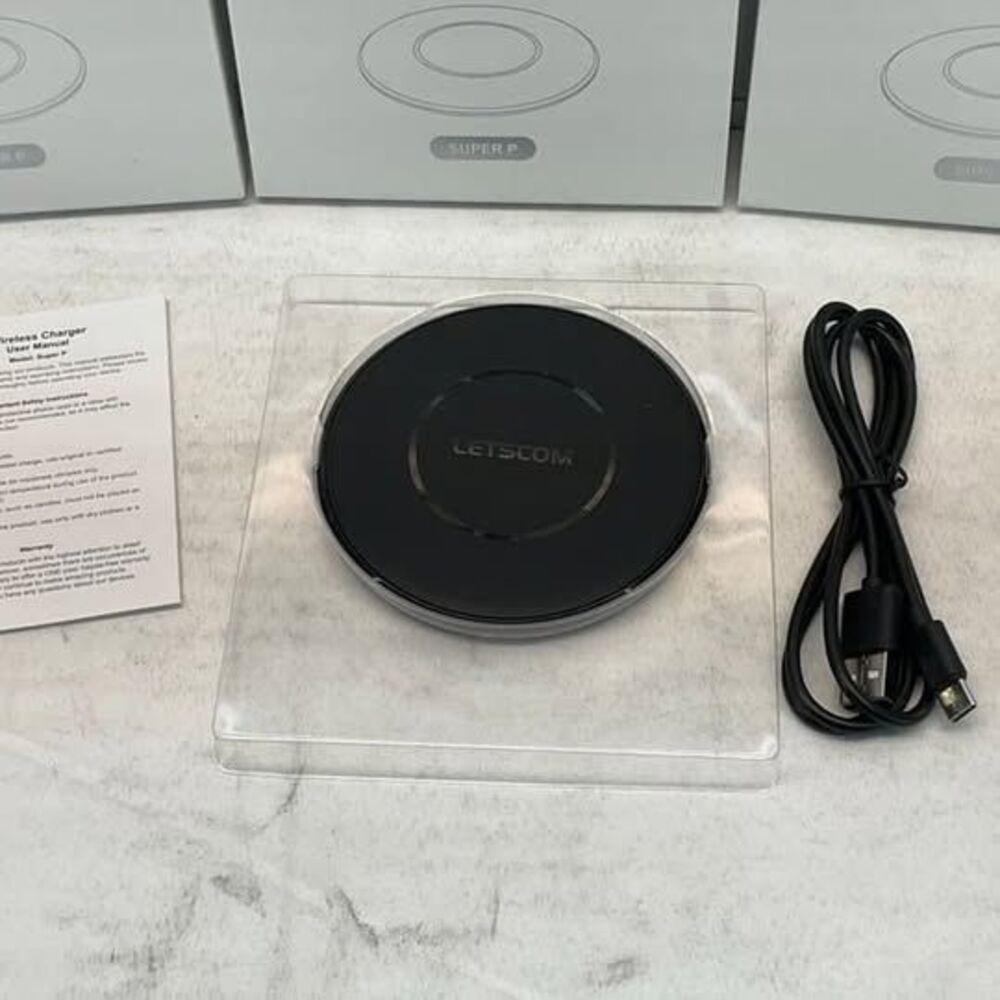LETSCOM SUPER P 15W WIRELESS CHARGER-BLACK